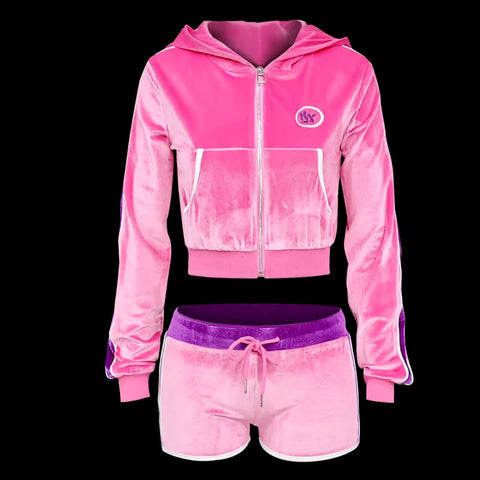 Velour Track Suit