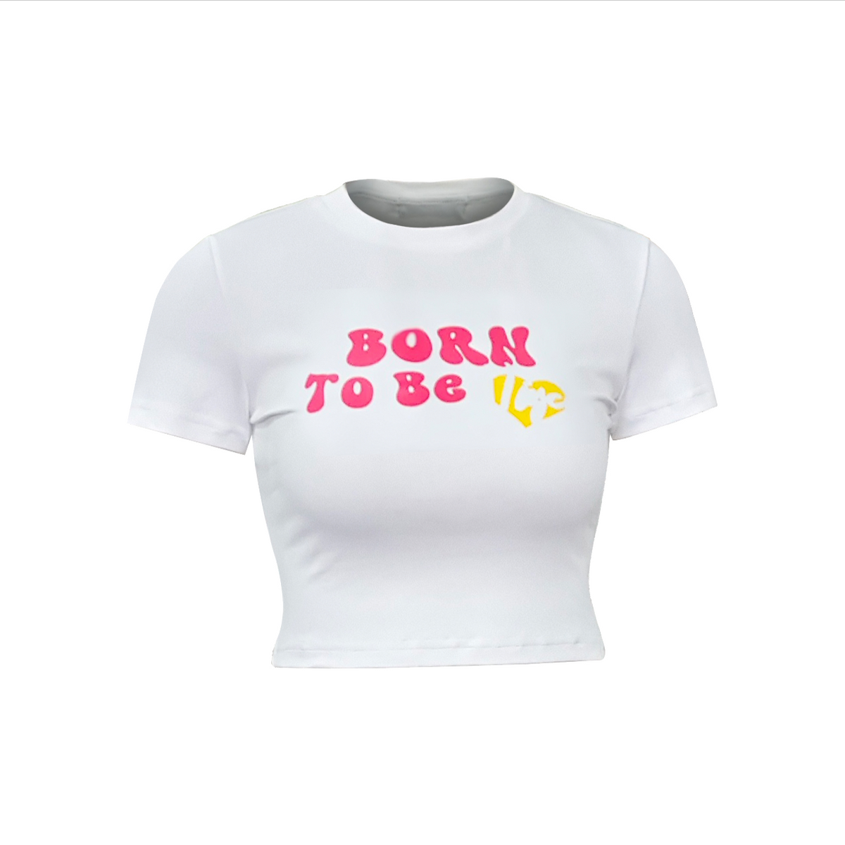 Born to be Niyce baby tee Pink